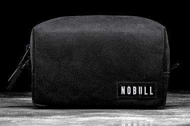 Nobull Waxed Canvas Kit Men's Bags Black | Australia (FG7412)